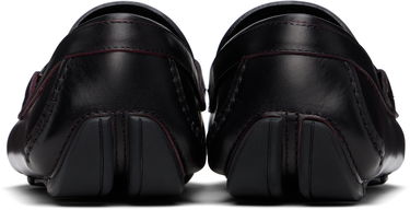 Tenisky a topánky FERRAGAMO Salvatore Ferragamo Gancini Ornament Driver Loafers Vínová | 778845, 1