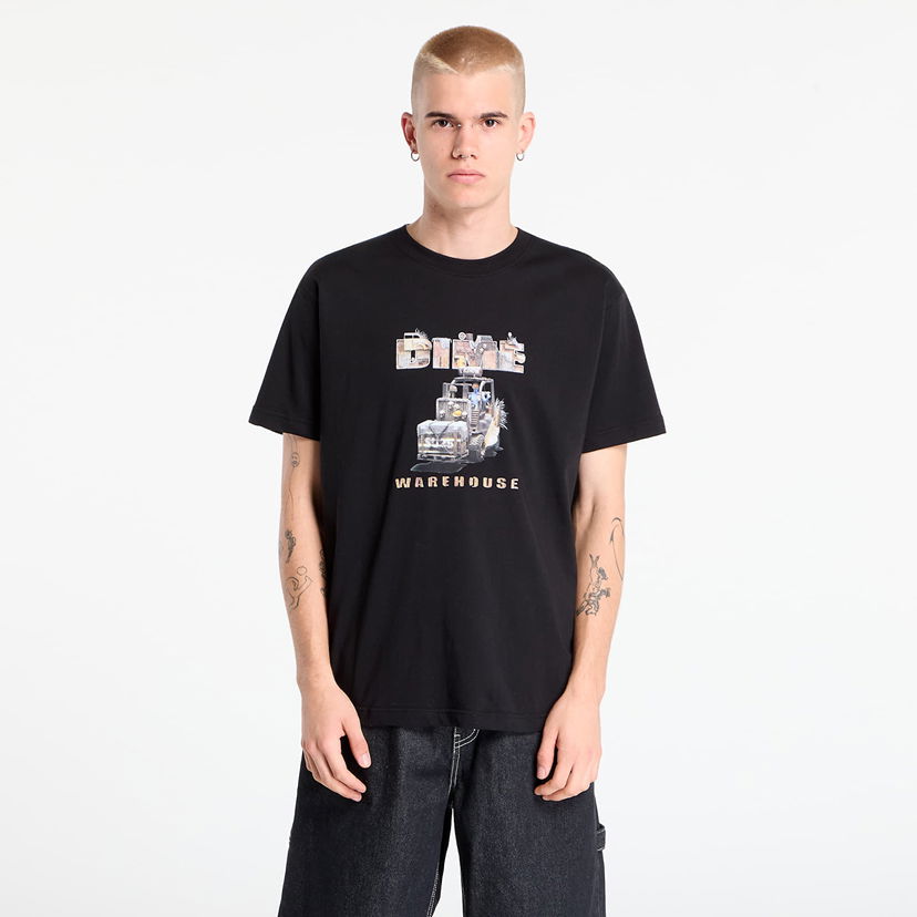 Tričko Dime Mad Bry T-Shirt Čierna | DIMESU2559BLK