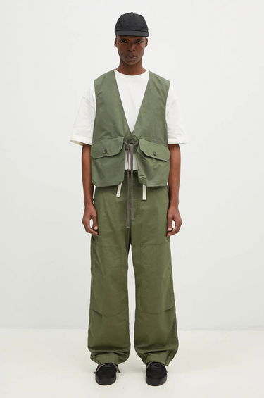 Vesta Engineered Garments Fowl Vest Zelené | OR120.CT010, 4