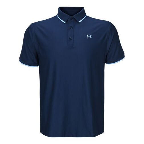 Polo tričko Under Armour Playoff Pique Polo Shirt Modrá | 1345459-409