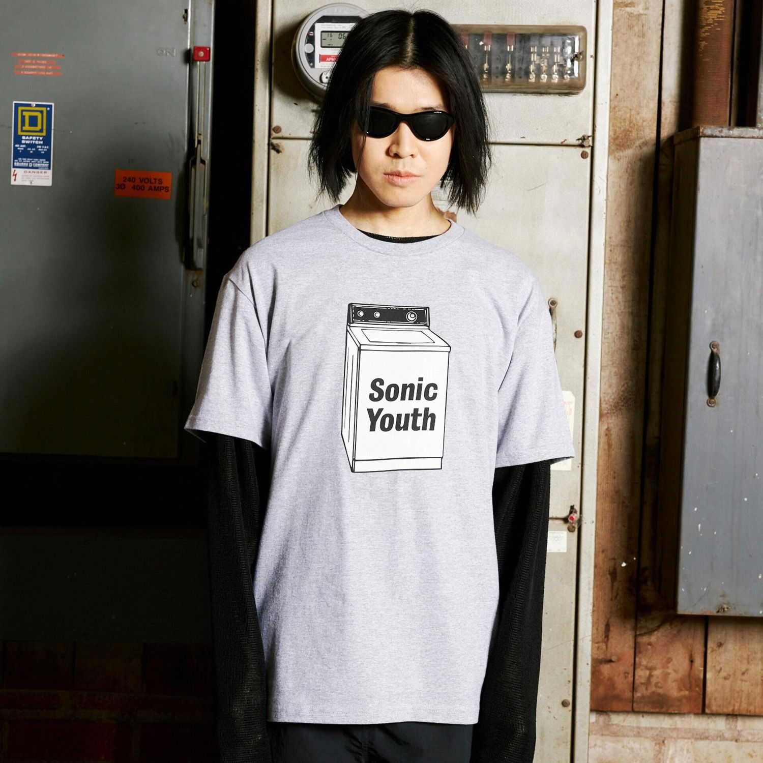 Tričko Pleasures Techpack Tee Heather Grey Šedá | P23SY020-GREY, 1