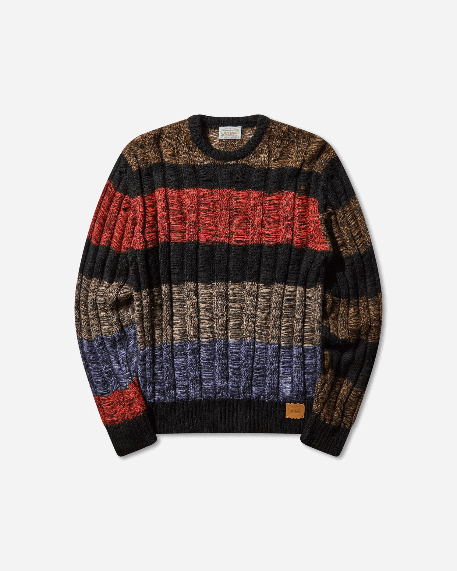 Sveter Aries Mohair Cable Stripe Sweater Rôznofarebný | AR2004304 Multi, 1