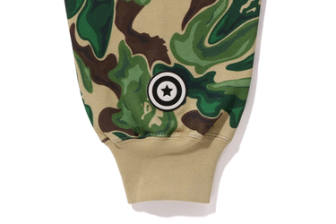 Mikina BAPE Art Camo Shark Full Zip Hoodie Zelené | 0ZXSWM115055L-GRN, 3