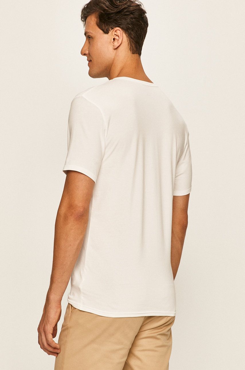 Tričko CALVIN KLEIN Underwear - Tee (2-pack) Béžová | 000NB2408A, 1