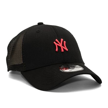 Šiltovka New Era 9FORTY Trucker MLB Home Field New York Yankees Black / Lava Red  One Size Čierna | 60435268