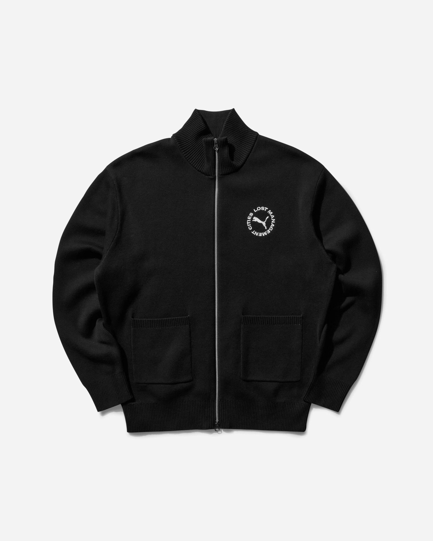 Bunda Puma Full-Zip Jacket With Pockets Čierna | 626566-01, 1