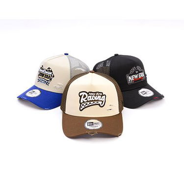 Šiltovka New Era Trucker Motosport 9FORTY Adjustable Hat Béžová | 60595302, 3