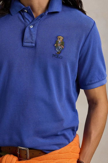 Polo tričko Polo by Ralph Lauren Polo Ralph Lauren Polo Shirt Modrá | 710958188, 3