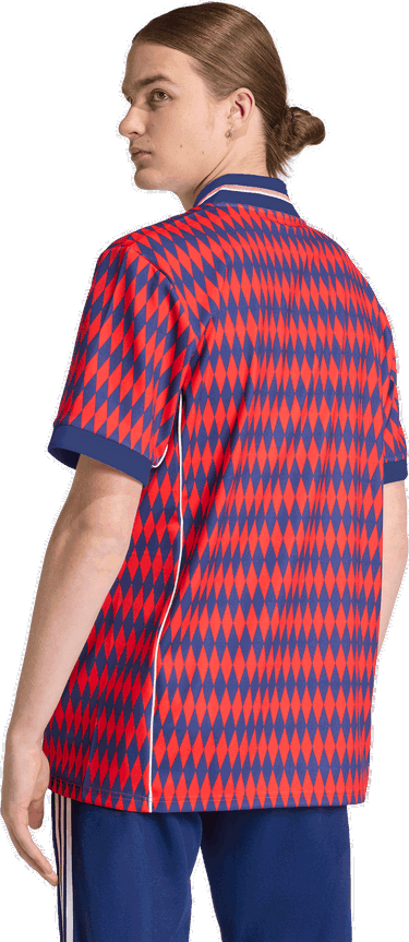 Dres adidas Performance FC Bayern Munich LFSTLR Patterned Polo Jersey Rôznofarebný | JM9421, 1