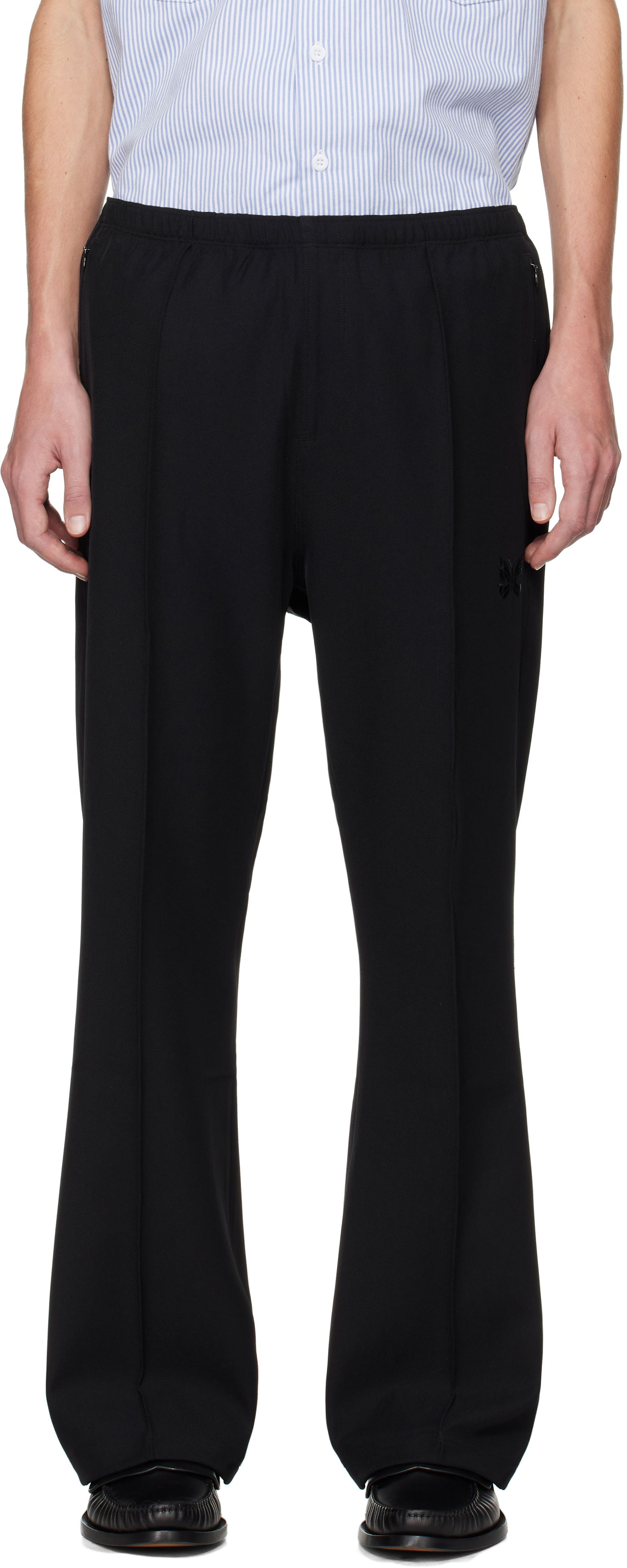 Nohavice Needles Boot-Cut Trousers Čierna | PU215, 0