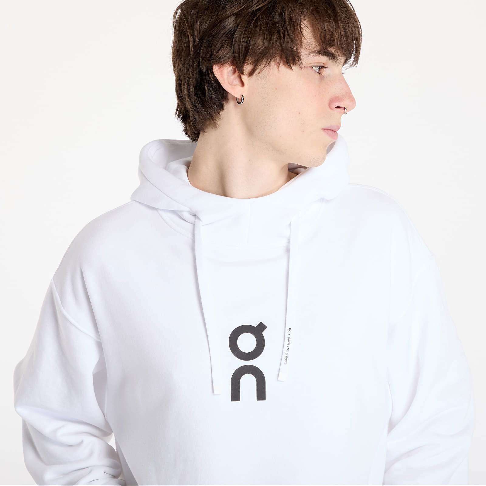 On Club Hoodie White S