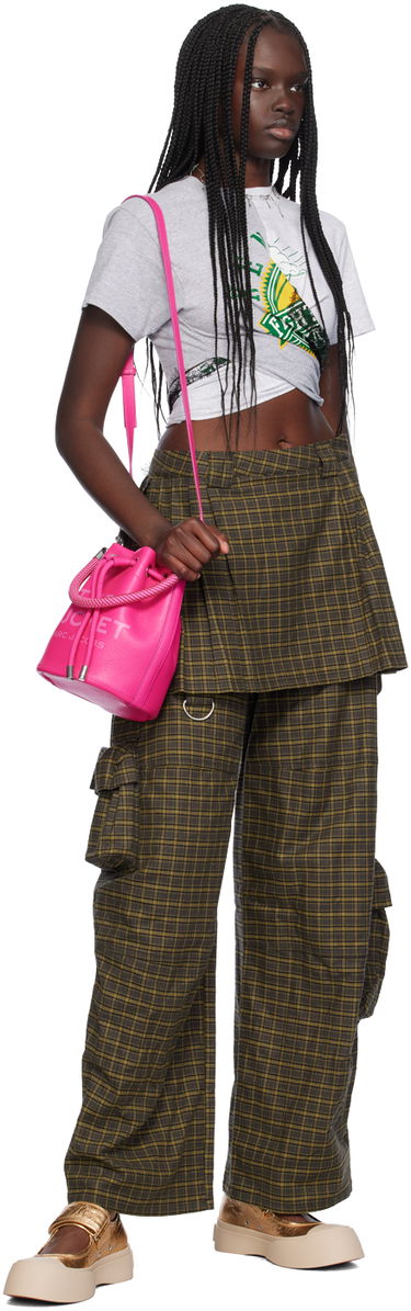 Kabelka Marc Jacobs Marc Jacobs 'The Leather Bucket' Bag Ružová | H652L01PF22, 3
