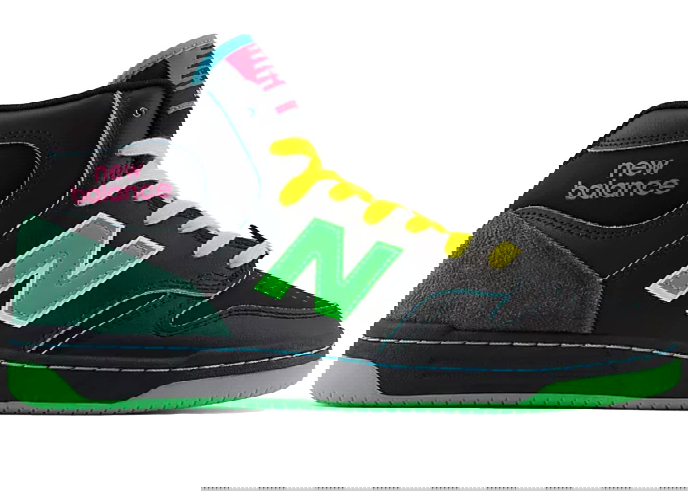 Tenisky a topánky New Balance Numeric 480 High Natas Kaupas Čierna | NM480HSN, 0