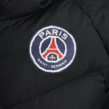 Prešívaná bunda Nike Paris Saint-Germain Hooded Synthetic-Fill Jacket Čierna | FQ3425-010, 4