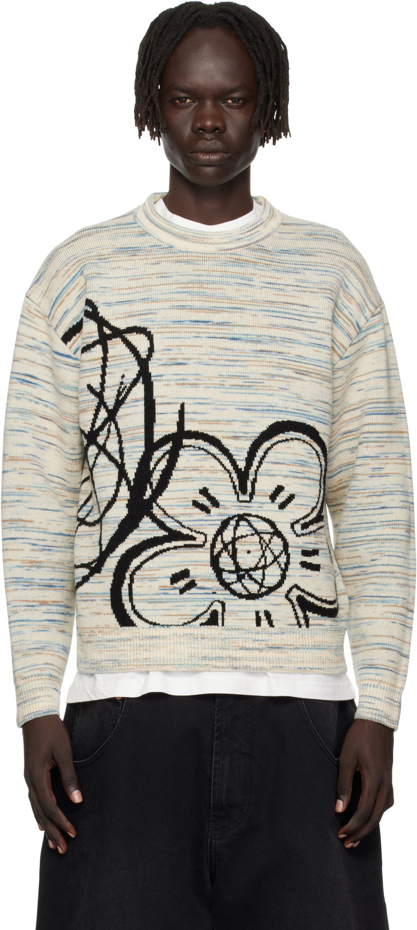 Sveter KENZO Kenzo Paris Futura 2000 Edition Reversible Sweater Rôznofarebný | FF65PU7513CJ