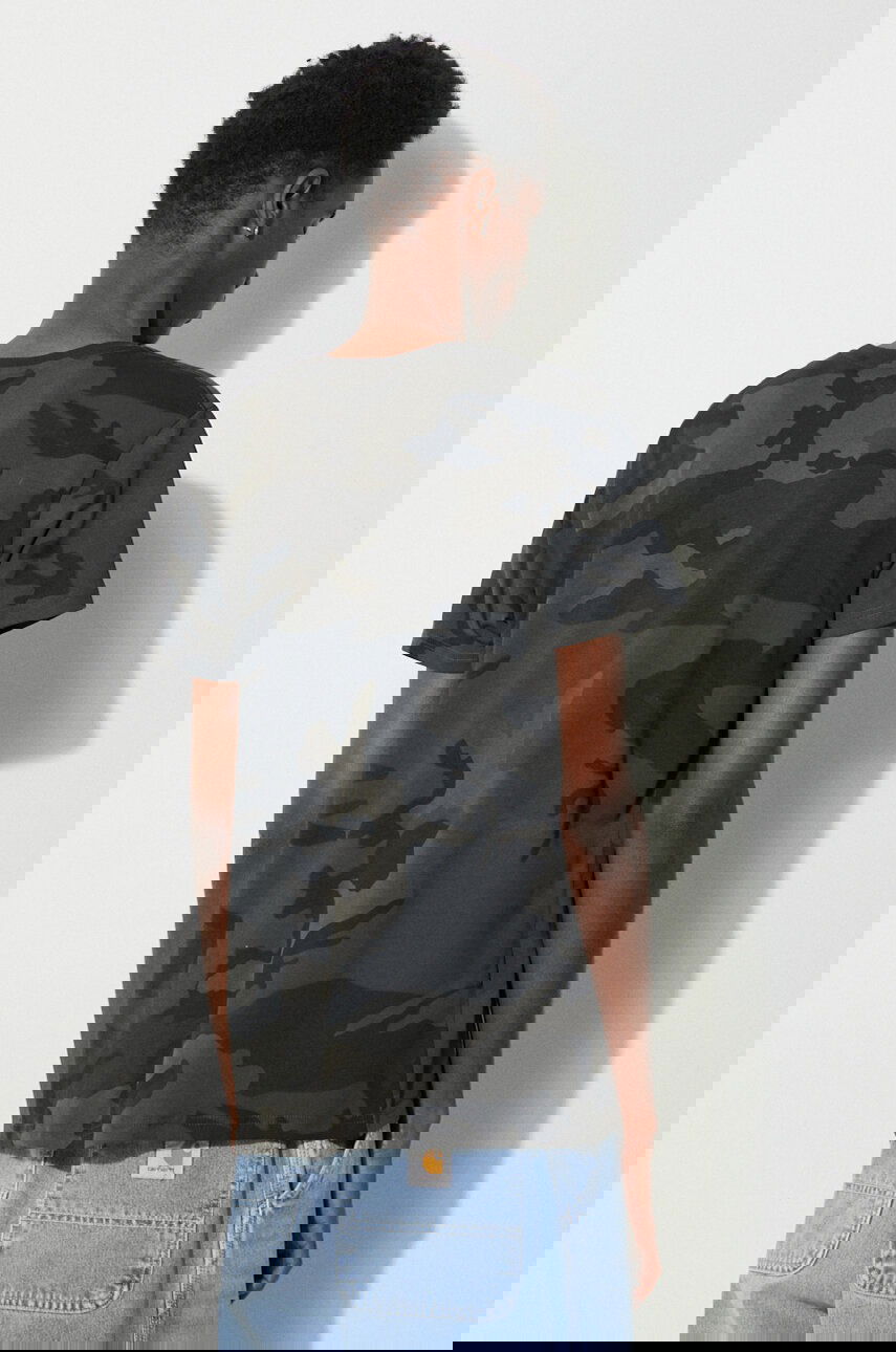 Basic T-Shirt Camo Print
