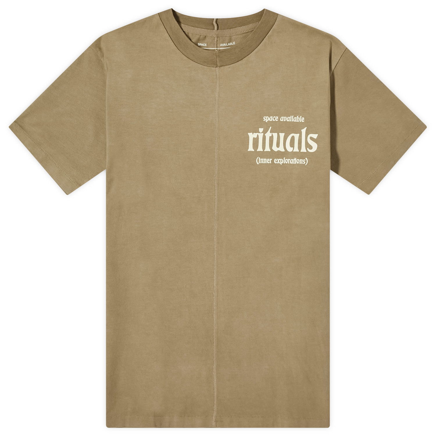 Tričko Space Available Rituals Hnedá | SA-RTS004-DUS, 0