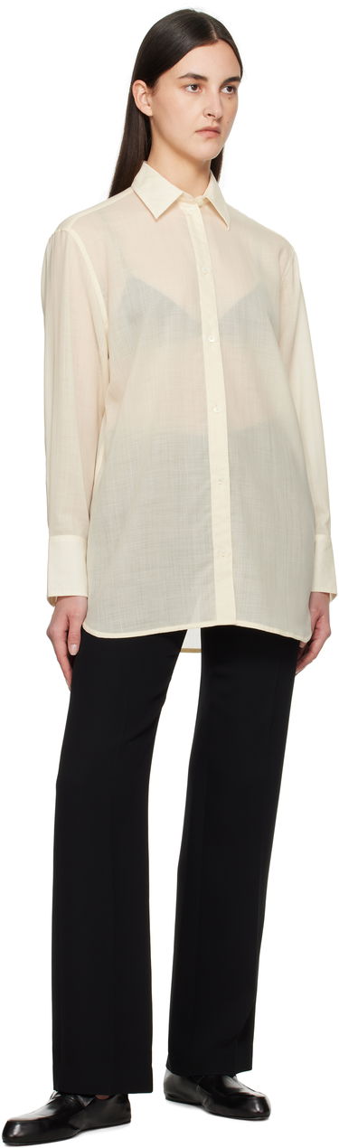 Košeľa TOTEME TOTEME Relaxed Voile Shirt Béžová | 251-WRT1415-FB0332, 3