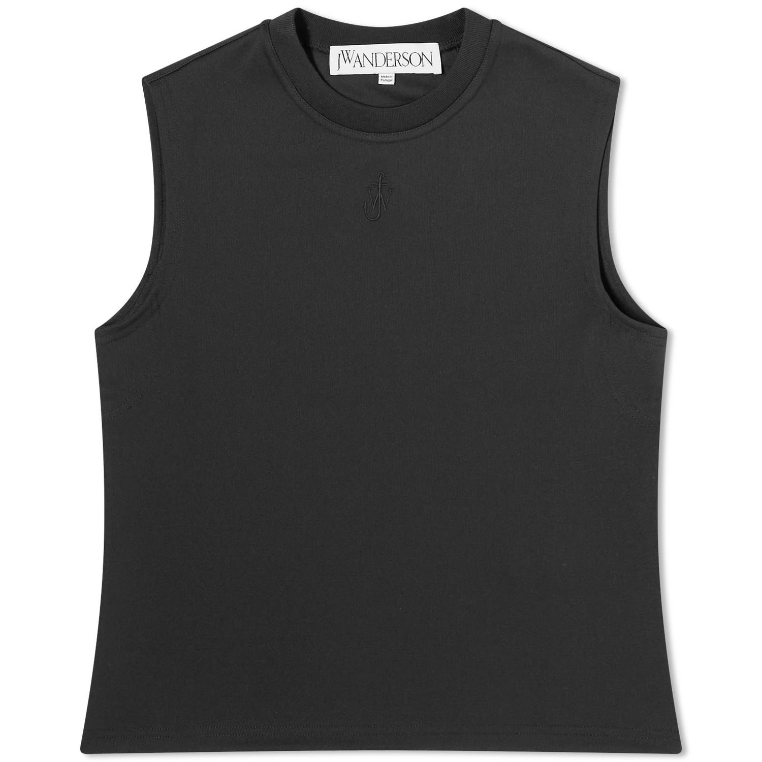 Tielko JW Anderson Anchor Embroidery Tank Top Čierna | JO0216-PG0999-999, 0