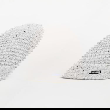 Čiapky a klobúky Pleasures Impact Watch Cap Biela | P22W050 WHITE, 0