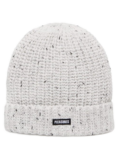 Čiapky a klobúky Pleasures Impact Watch Cap Biela | P22W050 WHITE