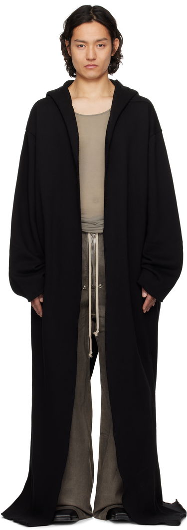 Sveter Rick Owens Rick Owens DRKSHDW Hollywood Dragging Hoodie Čierna | DU01E3277 F, 0