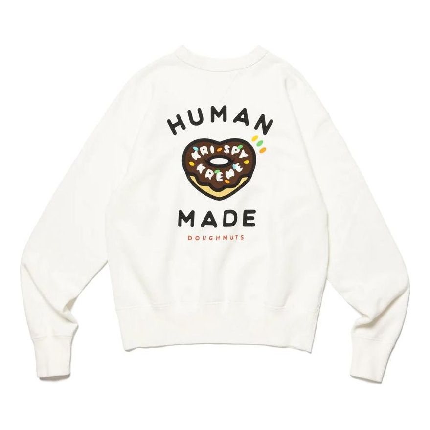 Mikina Human Made Krispy Kreme Graphic Long Sleeve T-shirt Biela | XX25CS001, 0