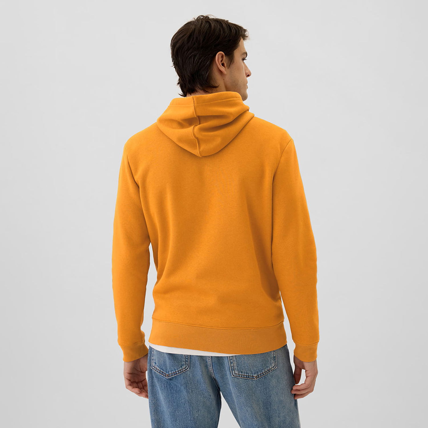 Mikina GAP Sweatshirt Fullzip Hoodie Tigers Eye S Oranžová | 543909-00, 1