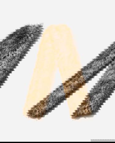 Šál Maison Margiela Faux Fur Scarf Hnedá | SH0TE0001 001F, 3