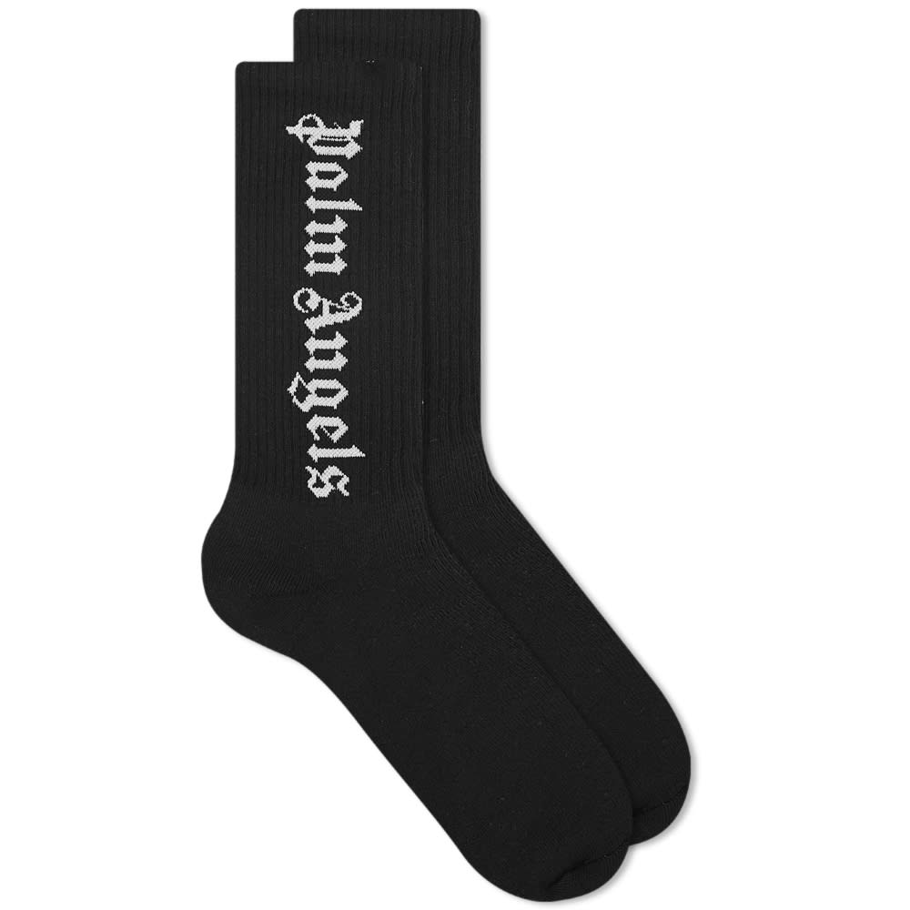 Ponožky Palm Angels Logo Socks Čierna | PMRA001C99FAB0021001, 0