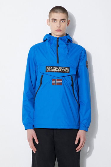 Vetrovka Napapijri Rainforest Windbreaker Jacket Modrá | NP0A4HX6B2L1, 0
