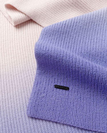 Šál JW Anderson GRADIENT SCARF Fialová | KW1247-YN0008-748, 1