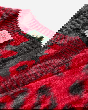 Vesta Aries Brushed Leopard Print Vest Červená | AR4004104 Red, 3
