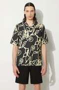 Samsoe Samsoe Regular Fit Floral Print Linen Shirt