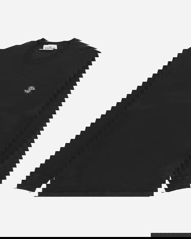 Tričko Stone Island Garment Dyed Logo Čierna | 791522713 A0029, 5
