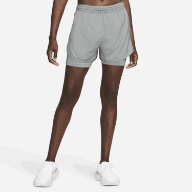 Šortky Nike Tempo Luxe 2 v 1 Running Shorts Šedá | CZ9574-084, 0