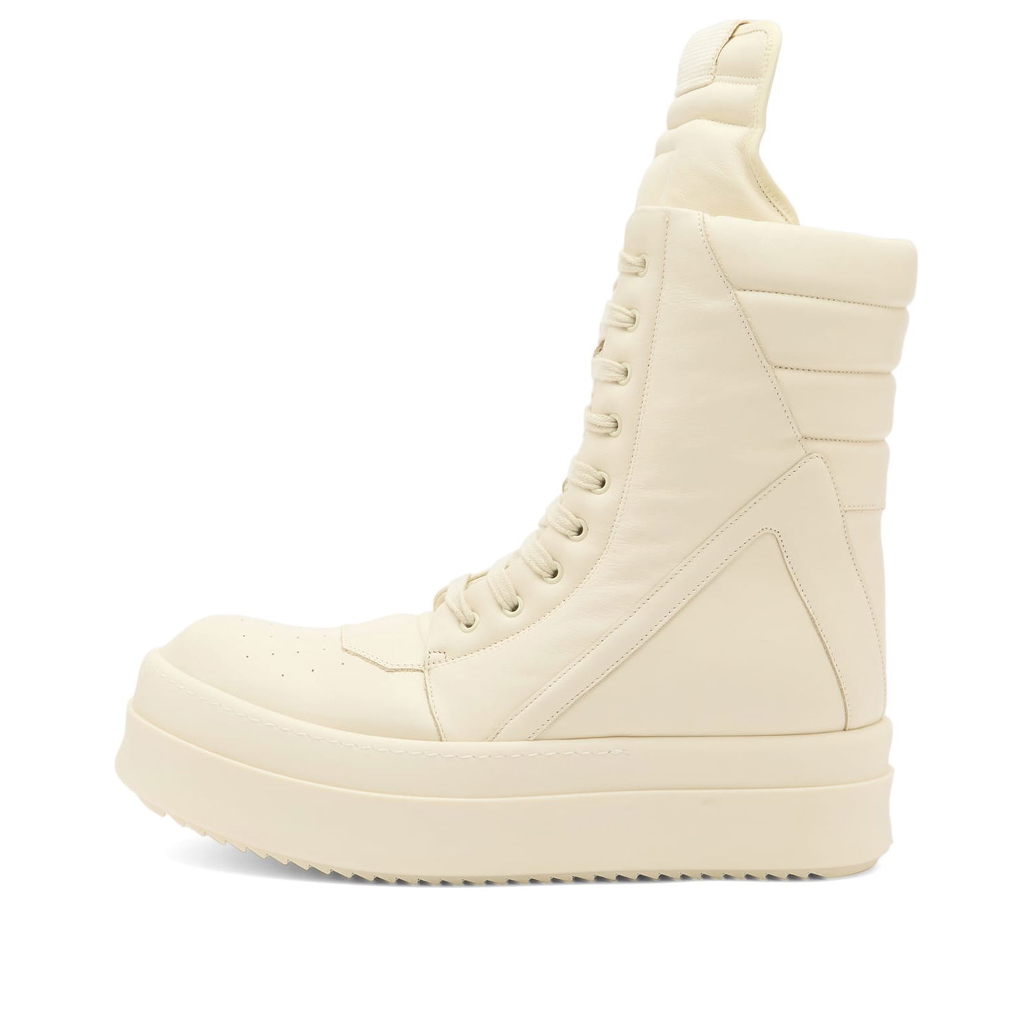 Tenisky a topánky Rick Owens Mega Geobasket Sneakers Béžová | RR02E1855-LCO-1111, 1