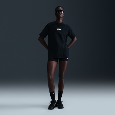 Tričko Nike Sportswear Club Short-Sleeve T-Shirt Čierna | HQ1698-010, 4
