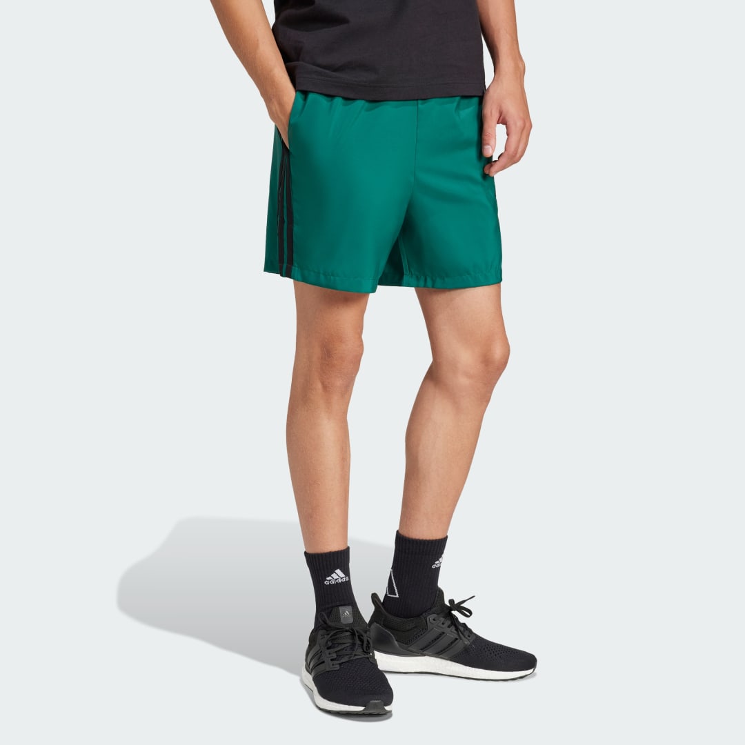 Šortky adidas Performance Men's Training 3-Stripes Shorts Zelené | JW1910, 1