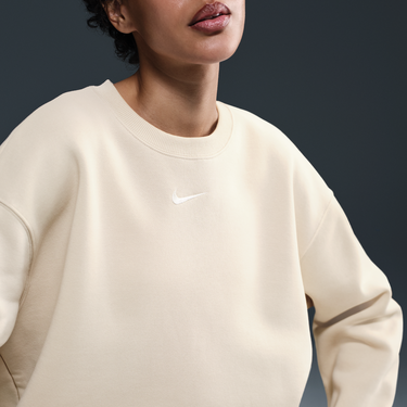 Sveter Nike Sportswear Phoenix Fleece Crewneck Sweatshirt Béžová | FZ4270-104, 4