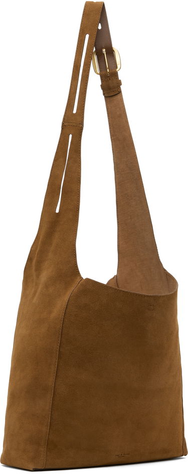 Taška cez rameno rag & bone rag & bone Belize Suede Shopper Tote Hnedá | WHH24HL1012SU12, 1