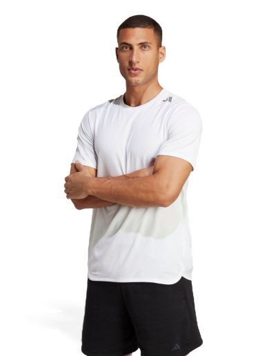 Tričko adidas Performance Designed 4 Training HEAT.RDY HIIT Training Tee Biela | IB9096