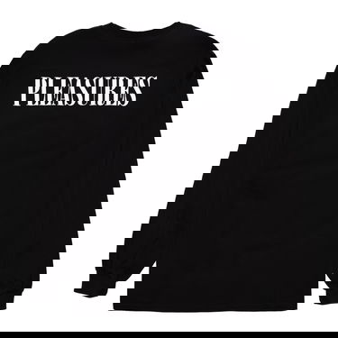 Tričko Pleasures Hoops Long-Sleeve Tee Black Čierna | P23SP055-BLACK, 4