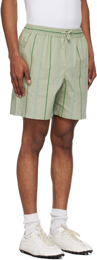 Šortky MAISON KITSUNÉ Maison Kitsuné Elasticated Shorts Zelené | OM01407WC5029, 1