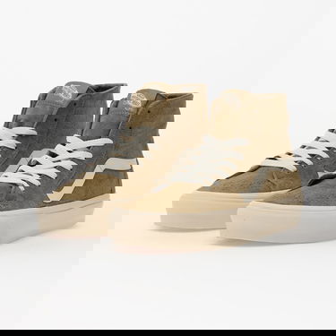 Tenisky a topánky Vans SK8-Hi Tapered Pig Suede Zelené | VN000DCFEMF1, 5