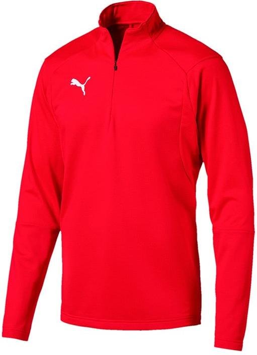 Sveter Puma Puma LIGA Training 1/4 Zip Top Červená | 65560601