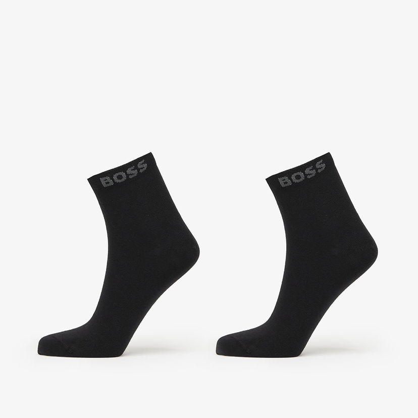 Ponožky BOSS Hugo Men-H-2P Sh Uni Cc Socks Black Čierna | 50491208-001