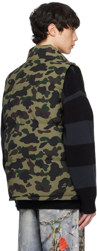 Vesta BAPE Camo Reversible Down Vest Zelené | 001DNK801012M, 2