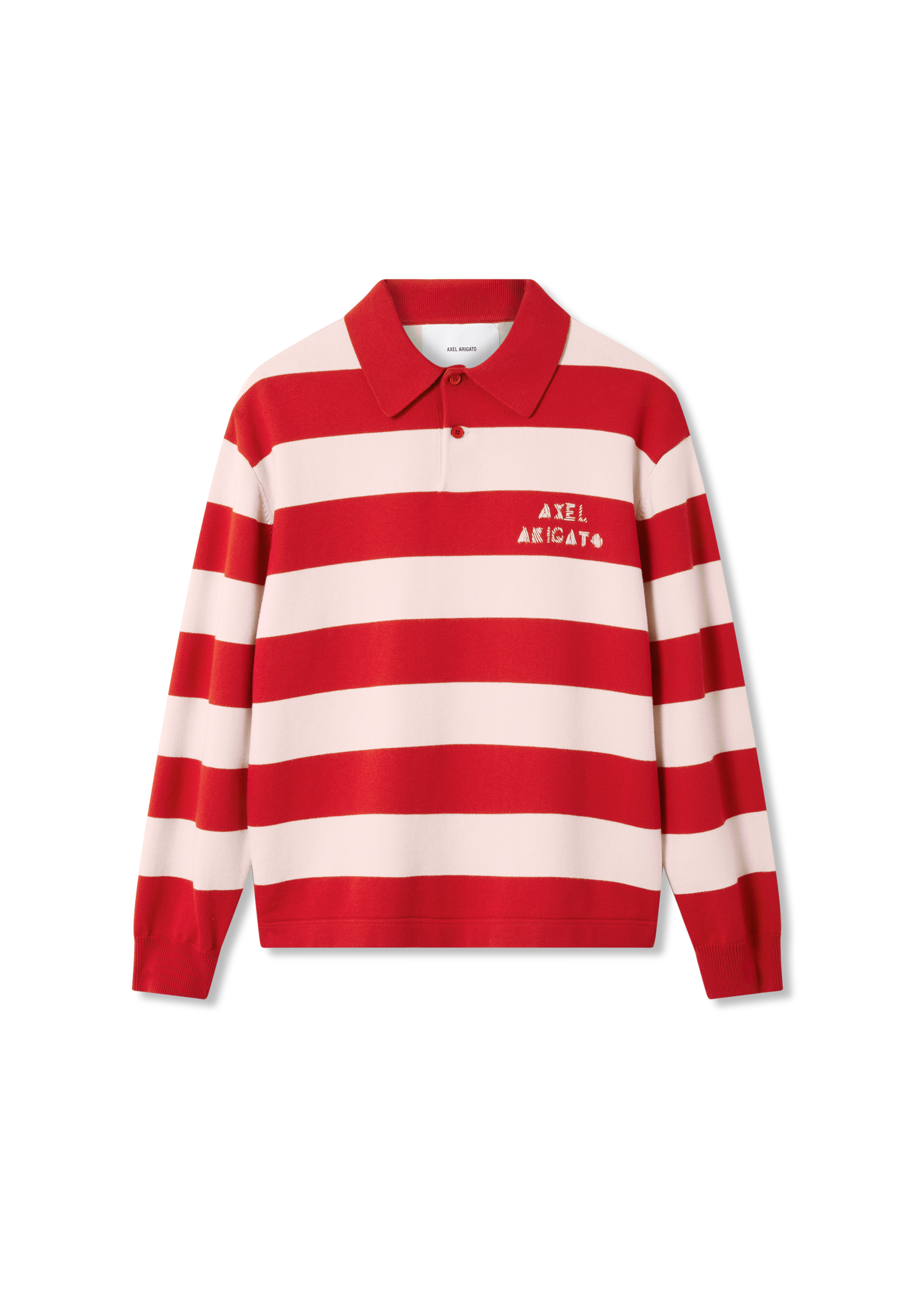 Sveter AXEL ARIGATO Frey Striped Knit Polo Sweater Rôznofarebný | A3315004, 0