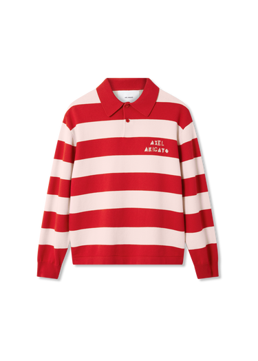 Sveter AXEL ARIGATO Frey Striped Knit Polo Sweater Rôznofarebný | A3315004, 0